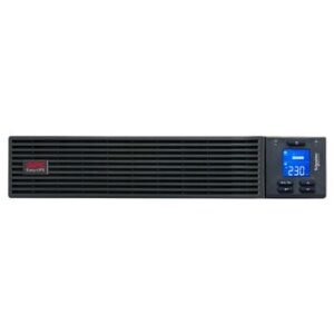 APC Easy UPS On-Line, 1000VA/800W, Rackmount 2U, 230V, 3x IEC C13 outlets, Intelligent Card Slot, LCD, W/O rail kit (SRV1KRI)