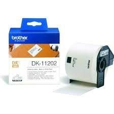 Brother DK-11209 Black On White Tape
