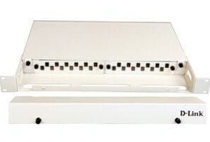 D-Link LIU 24 Port Rack Mount Unloaded Fiber Patch Panel- 1U- Fixed Type