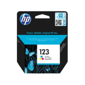 HP 123 Tri-color and Black Original Ink Cartridge (F6V16AE)
