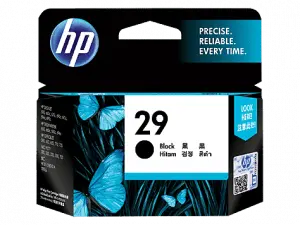 HP 29 Black Inkjet Print Cartridge (51629AA)