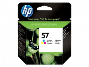 HP 57 Tri-color Original Ink Cartridge (C6657AE)