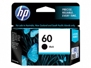 HP 60 Black Original Ink Cartridge (CC640WA)