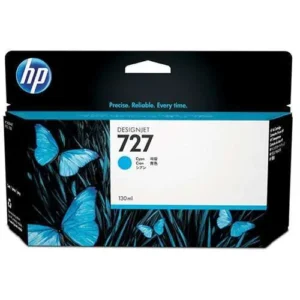 HP 727 130-ml Cyan DesignJet Ink Cartridge (B3P19A)