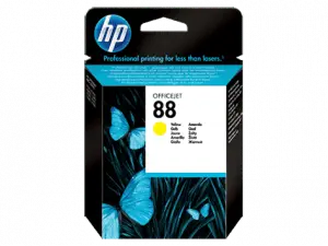 HP 88 Yellow Original Ink Cartridge (C9388AE)⁸