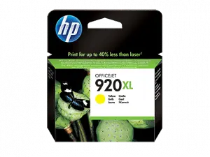 HP 920XL High Yield Yellow Original Ink Cartridge (CD974AE)