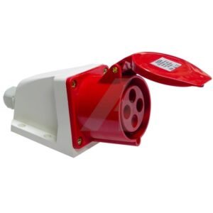 Tronic Industrial Socket Wall 16Amps 5 Pin