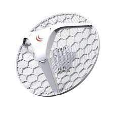 MikroTik RBLHG-5nD LHG 5 Light Head Grid 5GHz CPE with Integrated 24.5 dBi Grid Antenna