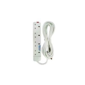 Power King 4 Ways 3 Metres Heavy Duty Extension Cable