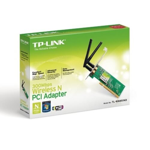 TP-Link WN851ND 300Mbps Wireless N PCI Adapter TL-WN851ND