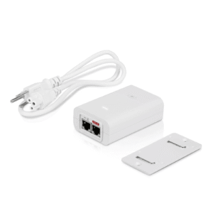 Ubiquiti Networks POE-24-24W-G-WH PoE Injector (24 VDC, 24W, 1A)