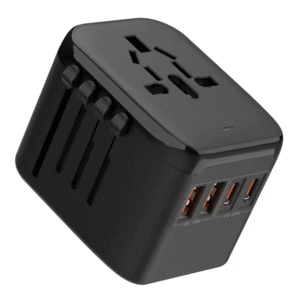 Universal Travel Adapter – Fast Charging, Anti-Electric Shock, Multi-Port USB Charger