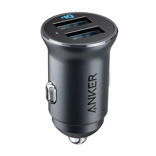 Anker PowerDrive 2 Alloy 24W Car Charger – A2727H12 (Black)