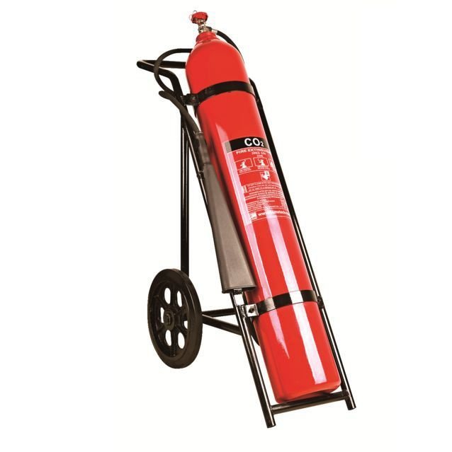 Carbon Dioxide 25KG Trolley Fire Extinguisher