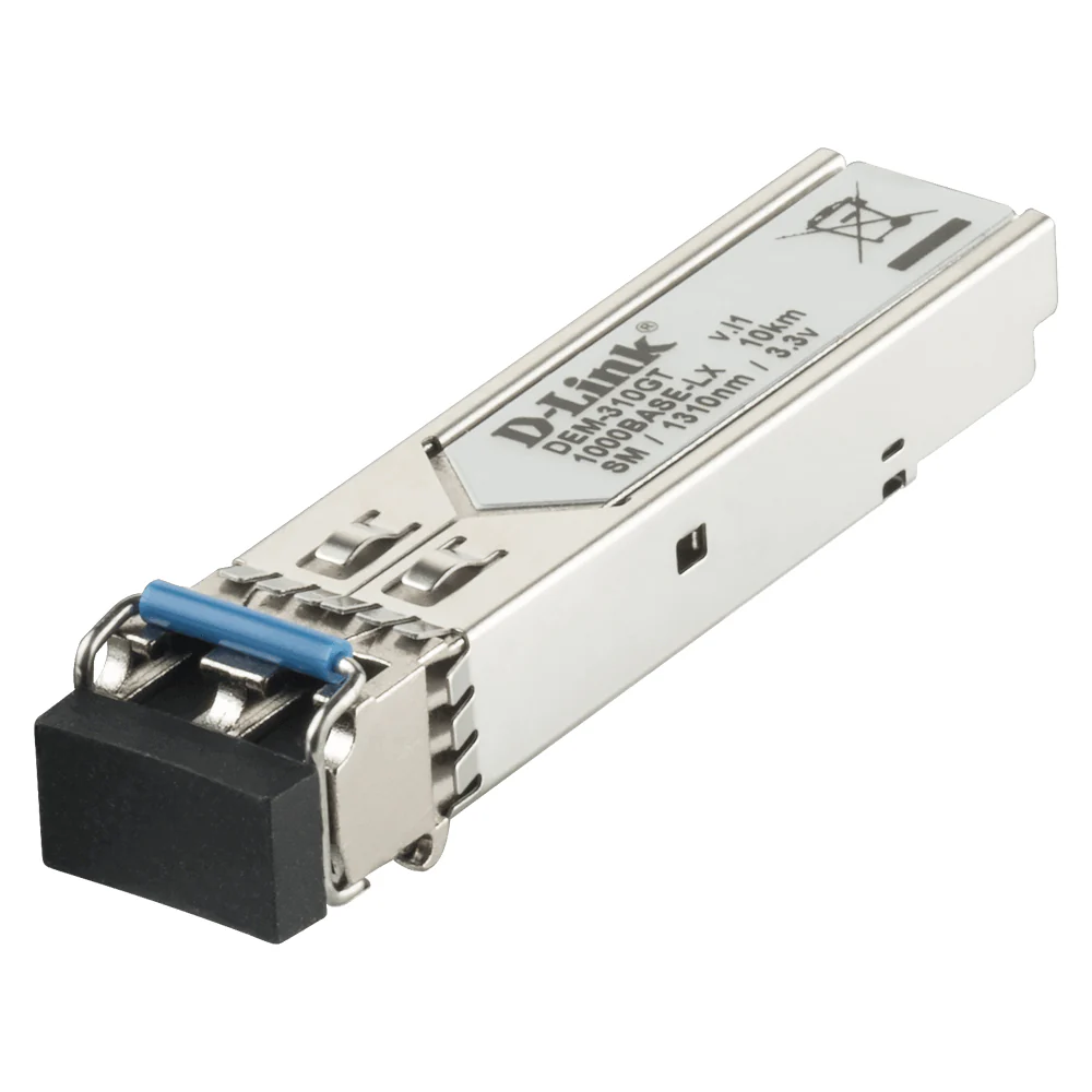 D-Link DEM-310GT 1000BASE-LX Single-Mode 10 Km LC SFP Transceiver