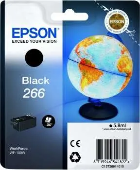 Epson 266 Black ink cartridge for WF-100W