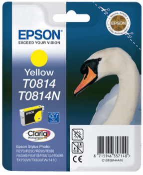 Epson T0814 Yellow Ink Cartridge