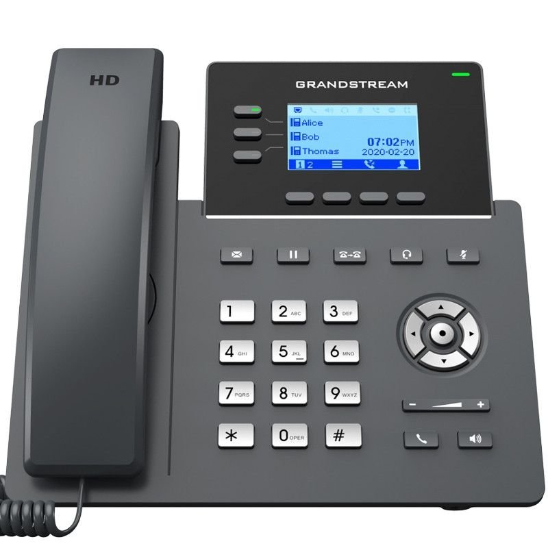 Grandstream GRP2612P 2-line Carrier-Grade IP Phone