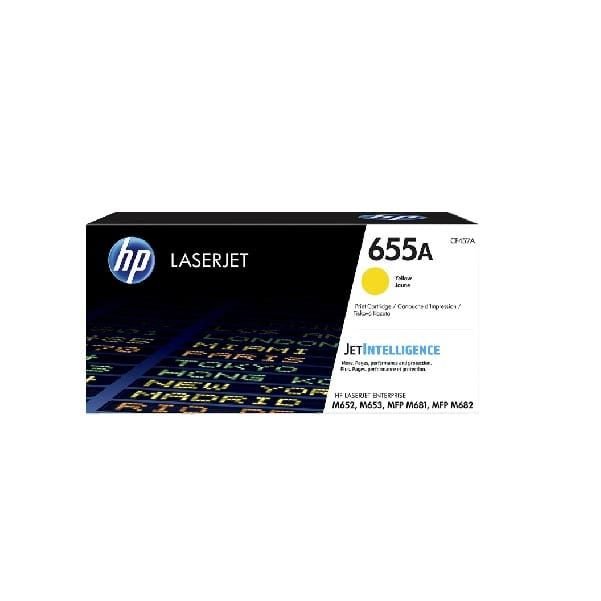 HP 655A Yellow Original LaserJet Toner Cartridge