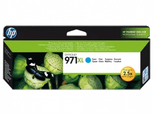 HP 971XL High Yield Cyan Original Ink Cartridge
