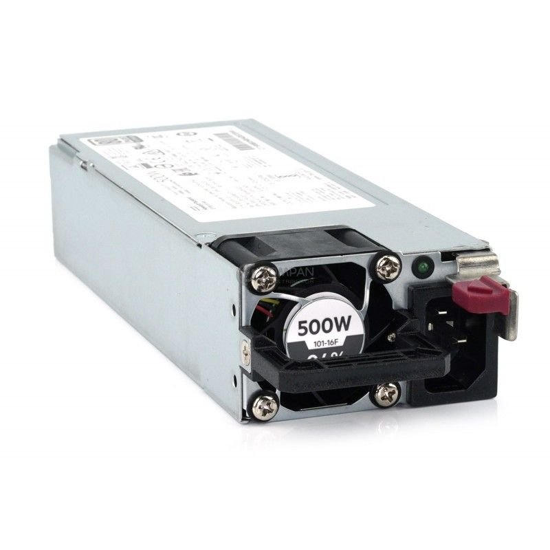 HPE 500W Flex Slot Platinum Hot Plug Low Halogen Power Supply Kit - 865408-B21