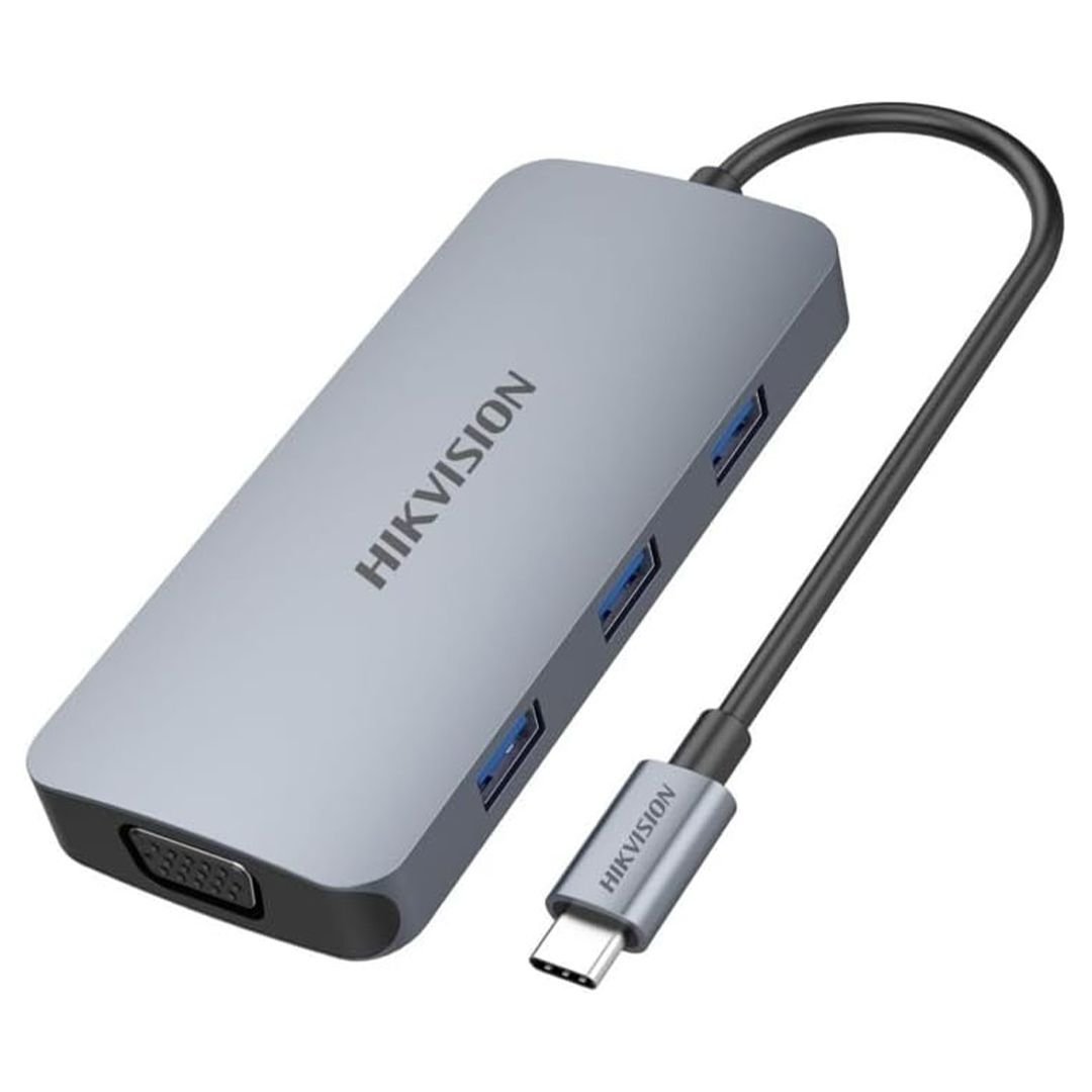 Hiksemi 8-In-1 Type-C Multifunctional HUB - HS-HUB-DS8