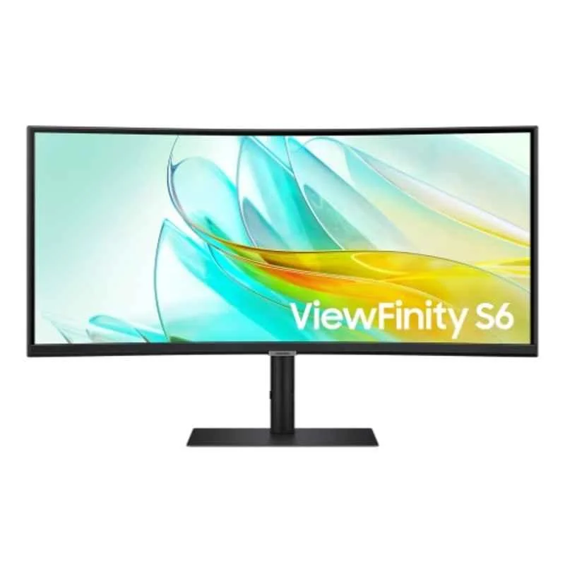 Samsung 34″ ViewFinity S6 S65VC Curved Monitor (LS34C654VAMXUE)