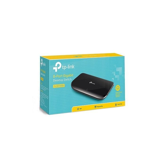 TP-Link TL-SG1008D 8-Port Gigabit Desktop Switch