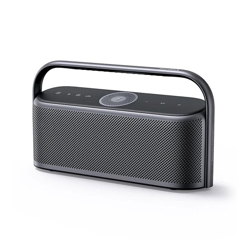 Anker Soundcore Motion X600 – 50W Surround Sound Waterproof Portable Bluetooth Speaker with Spatial Audio – A3130011 – Polar Gray