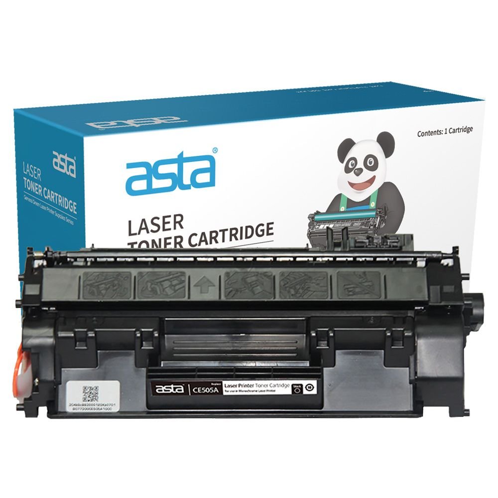 Asta Compatible Toner Cartridges CE505A / 05A / CF280A / 80A for HP Printers