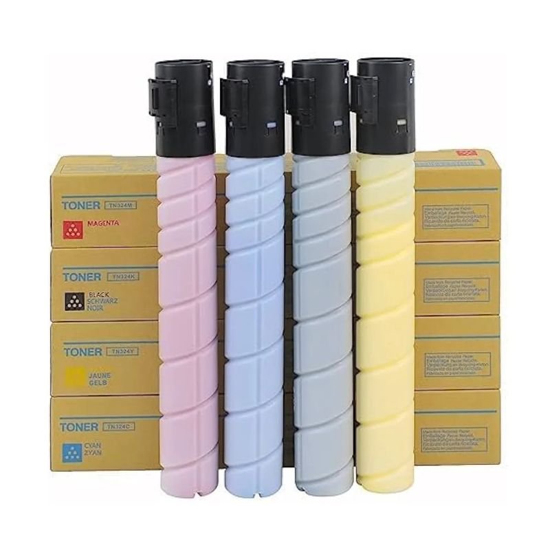 Asta Compatible Toner Cartridges TN-324 / TN-512 for Konica Minolta Bizhub Series