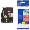 Brother TZE-461 36mm Black on Red Label Printer tape