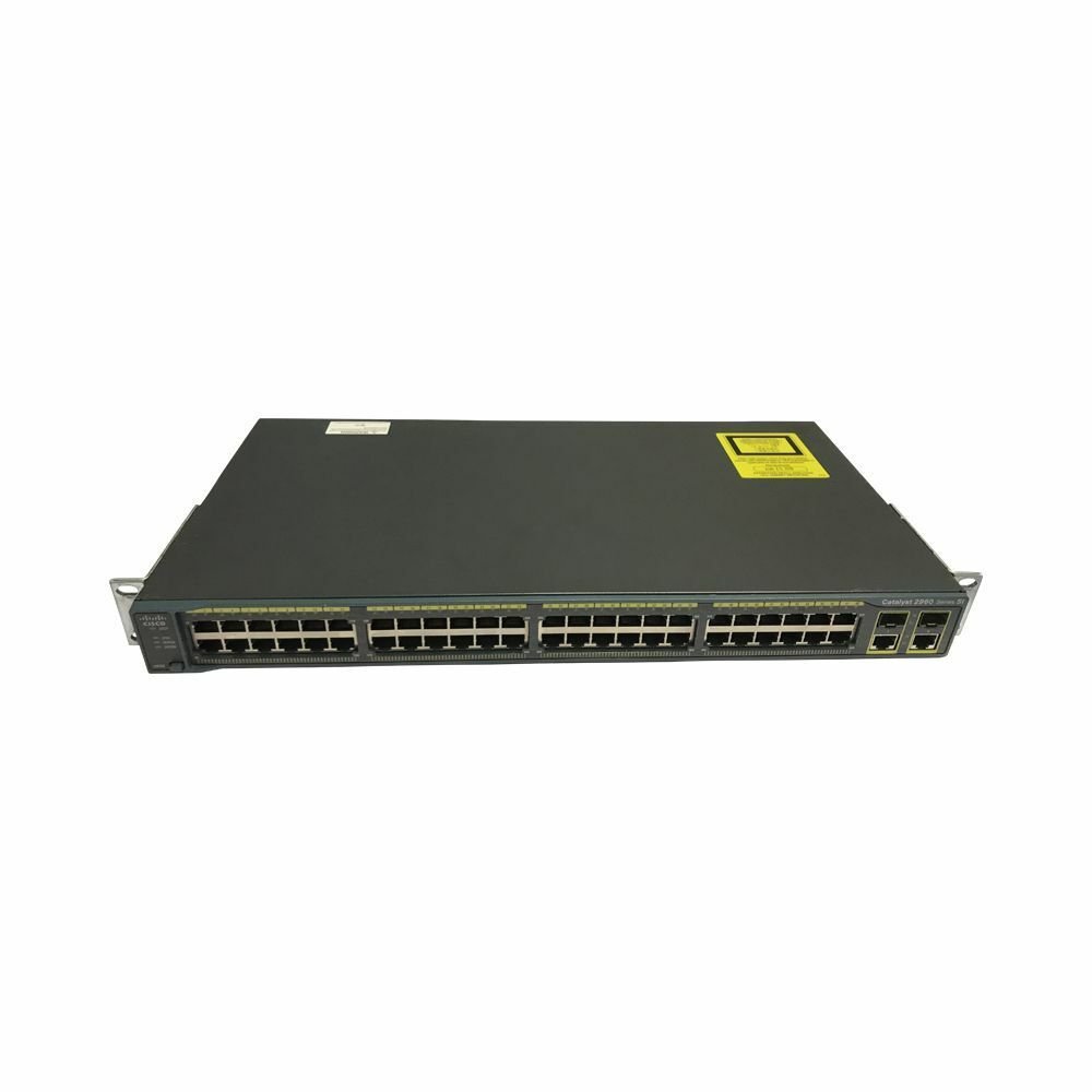 Cisco WS-C2960-48TC-L 48-Port 10/100 + 2 Uplink Catalyst Managed Switch