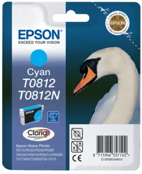 Epson T0812 Cyan Ink Cartridge