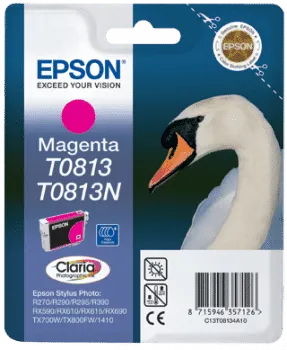 Epson T0813 Magenta Ink Cartridge