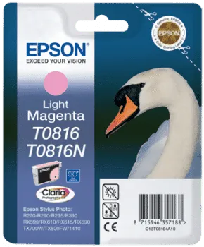 Epson T0816 Light Magenta Ink Cartridge (High Capacity)