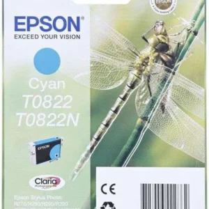 Epson T0822 Cyan Ink Cartridge