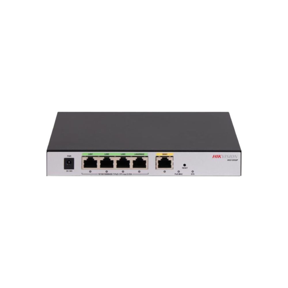 HIKVISION DS-3WG105GP-SI All in One 5 Port PoE Router
