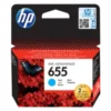 HP 655 Cyan Original Ink Advantage Cartridge (CZ110AE)