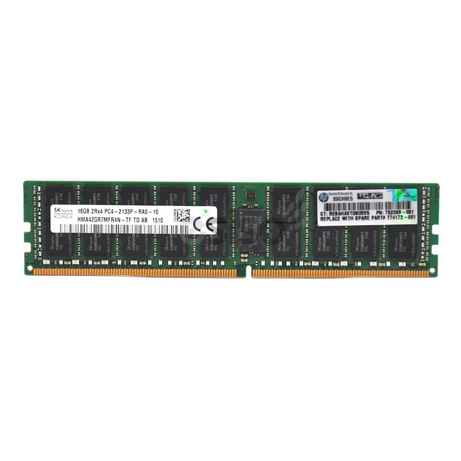 HP 726719-B21 16GB (1x16GB) DDR4-2133 Dual Rank x4 Registered Memory