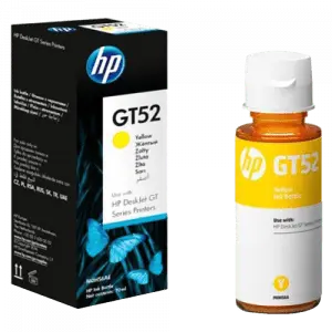 HP GT52 Yellow Original Ink Bottle