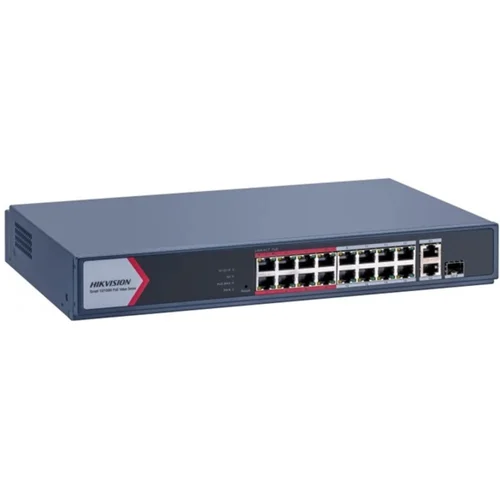 Hikvision DS-3E1318P-EI/M-16 Port Fast Ethernet Smart POE Switch