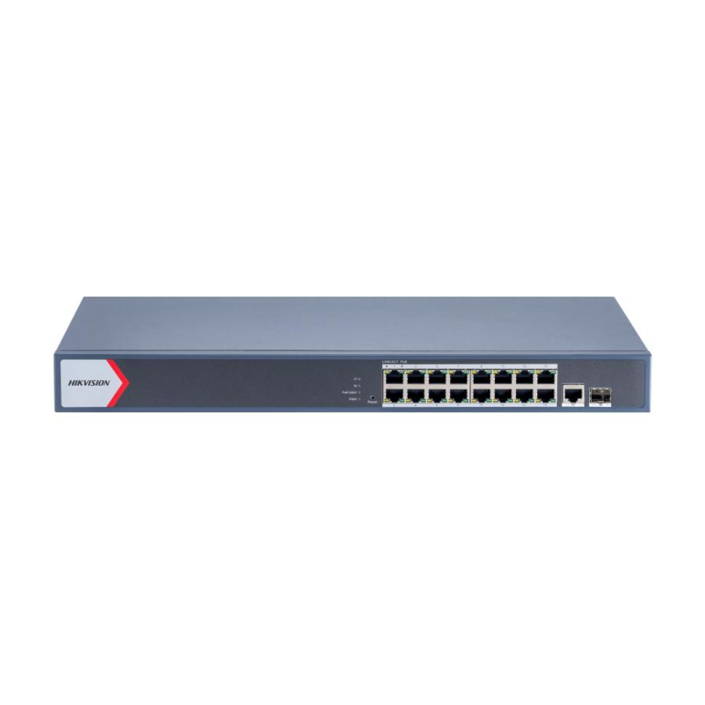 Hikvision DS-3E1518P-EI Smart Managed 16-Port Gigabit PoE Switch