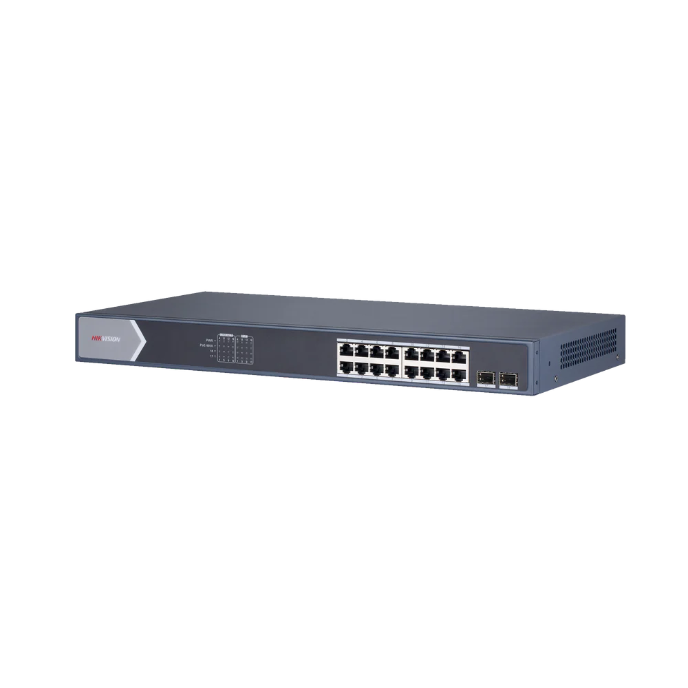 Hikvision DS-3E1518P-SI Smart Managed 16P Gigabit PoE Switch