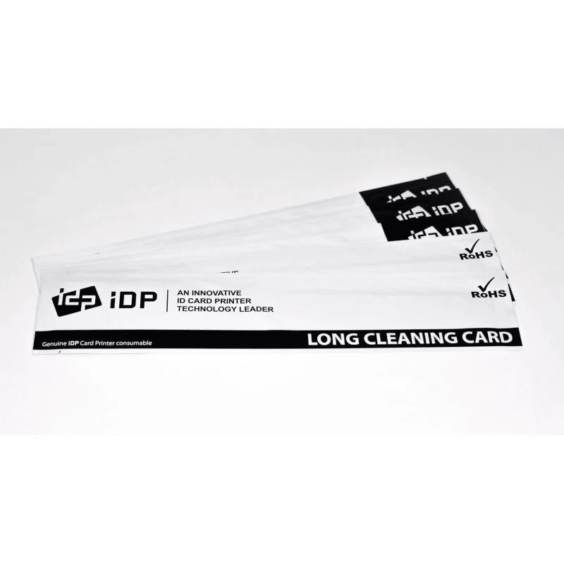IDP Long Sleeve Cleaning Card Kit (10pcs)