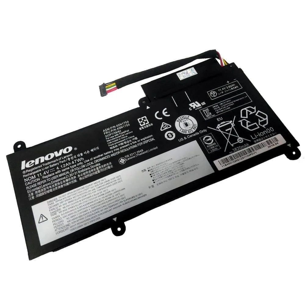 Lenovo ThinkPad E450 E455 E460 Series Original Battery – 11.4V 47Wh (45N1754