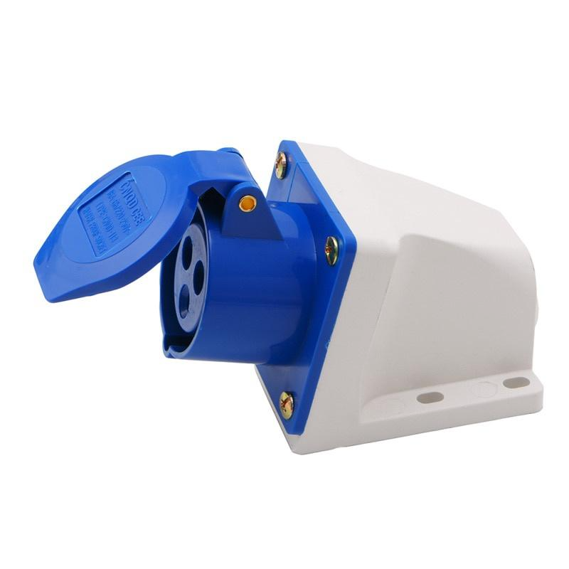 Industrial Socket Wall 16 Amps 3 Pin