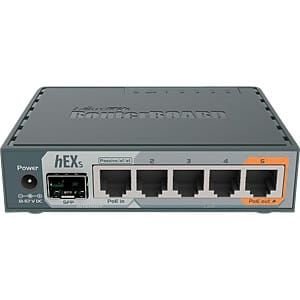 Mikrotik RB760iGS hEX S 5x Gigabit Ethernet SFP Dual Core 880MHz CPU