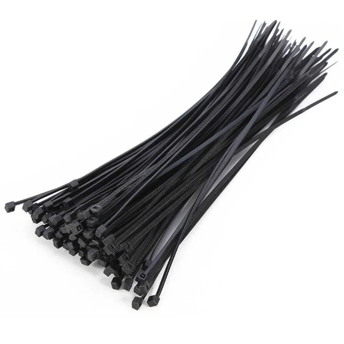 Cable Ties 250 x 4.8mm Black