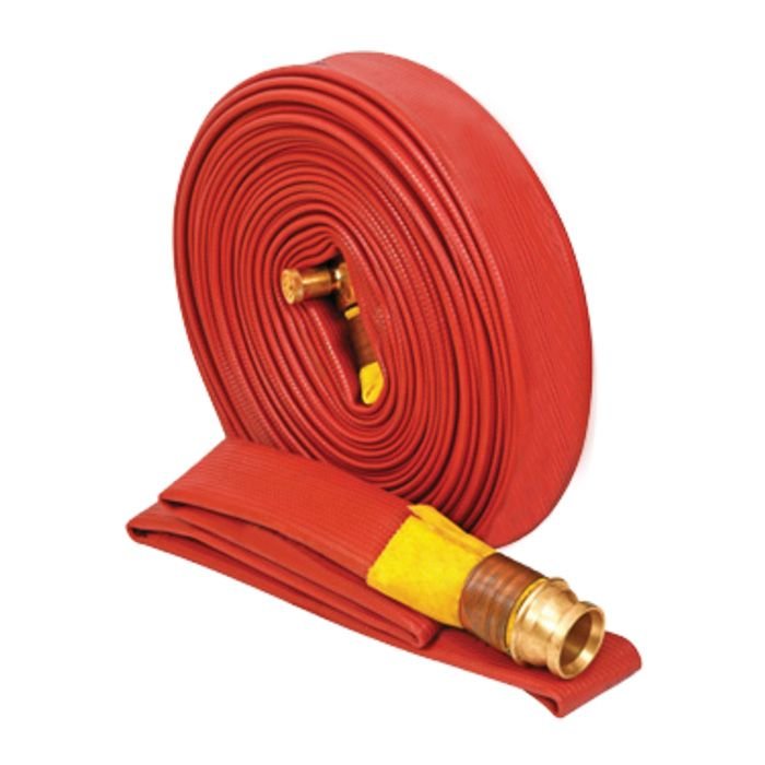 PVC Canvas Delivery Hose 30m – High-Pressure Water Hose for Firefighting and Water Transport